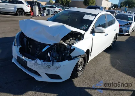 2019 Nissan Sentra S из США, поврежденный, VIN 3N1AB7AP4KY388980